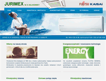 Tablet Screenshot of jurimex.w3wl.pl